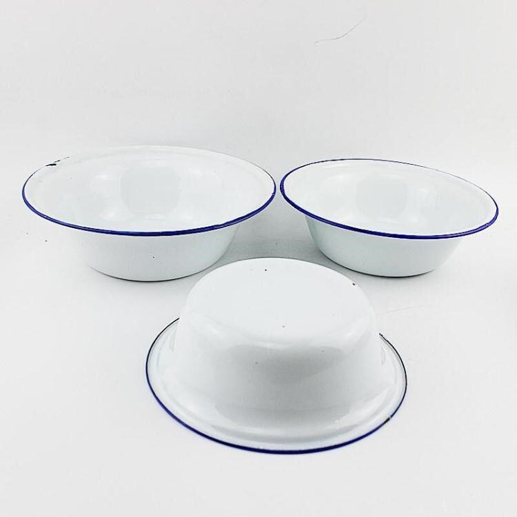 一折搪瓷碗盆