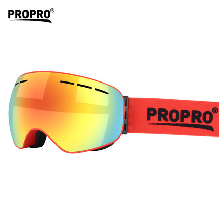 展示与对比:迪卡侬 电子变色滑雪护目镜 防紫外线防雾柱面透镜滑雪镜w