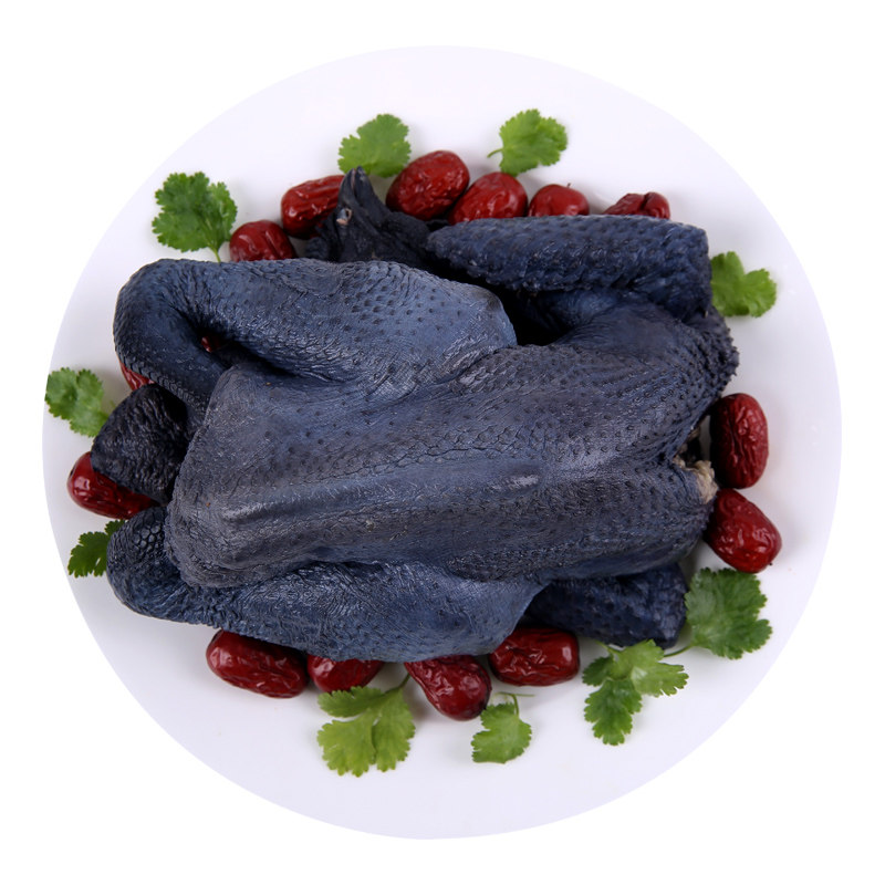 天农乌鸡竹丝鸡 乌骨鸡土鸡 农家散养清远鸡走