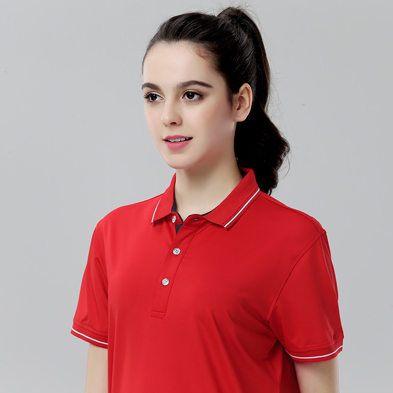 企业集团旅游景区广告文化polo衫定制 夏天员工短袖工作衣服装t恤