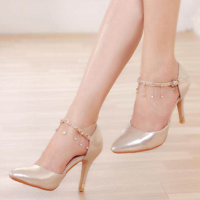 热销鞋子女 中跟 性感