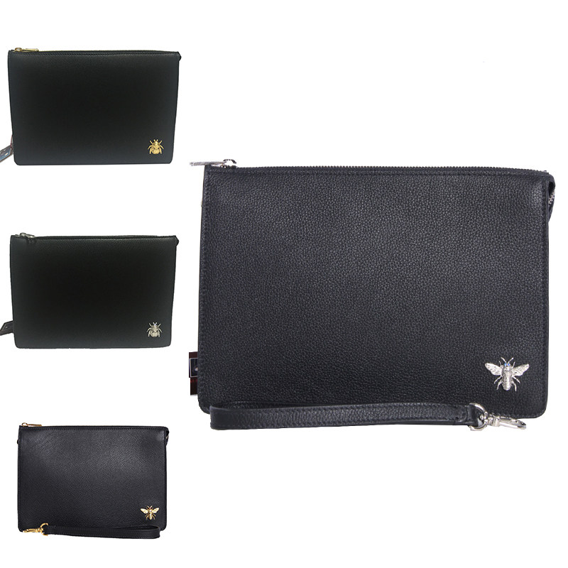 alfredo beretta ab 新款时尚休闲镶宝石蜜蜂牛皮手拿包 pr-2