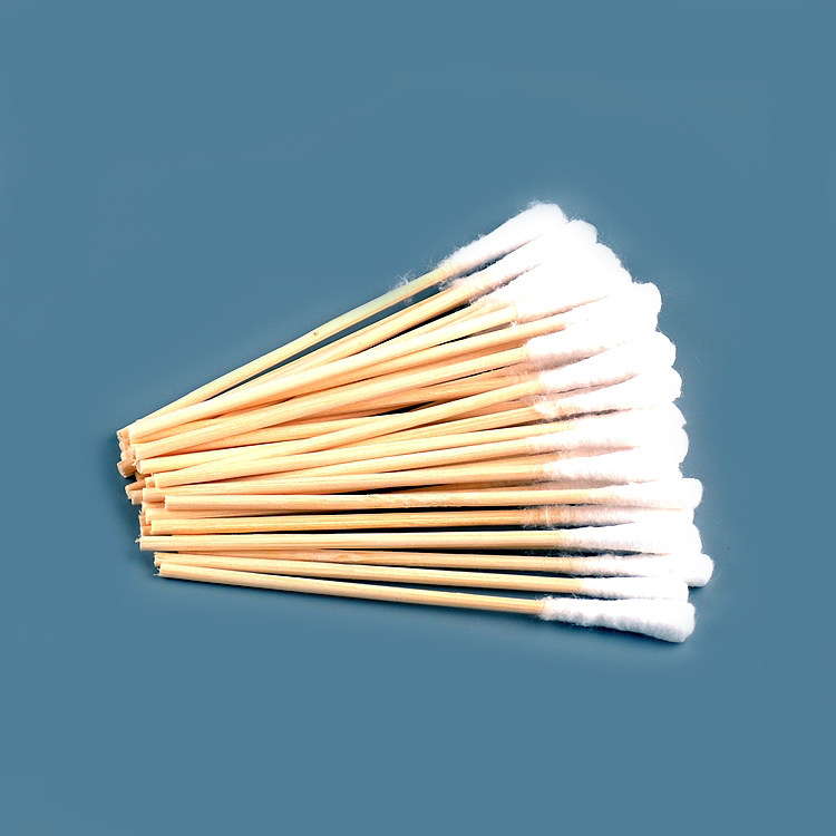 包邮 医用无菌一次性棉签10cm棉棒脱脂棉球棉花棉棒700支