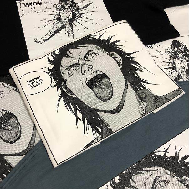 akira 阿基拉_akira pill tee阿基拉铁雄药丸短袖 打针救援漫画t恤