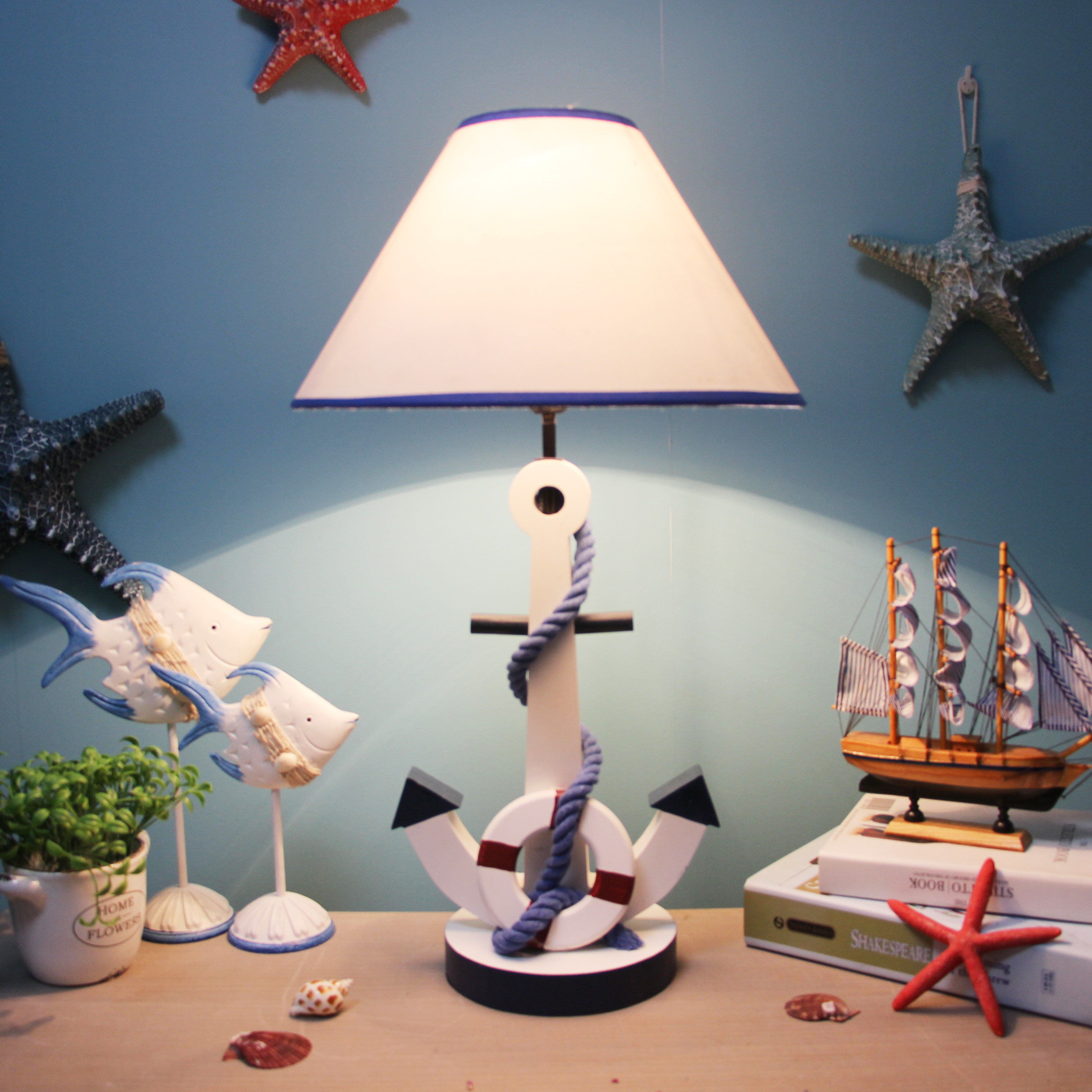 特价地中海台灯 床头灯