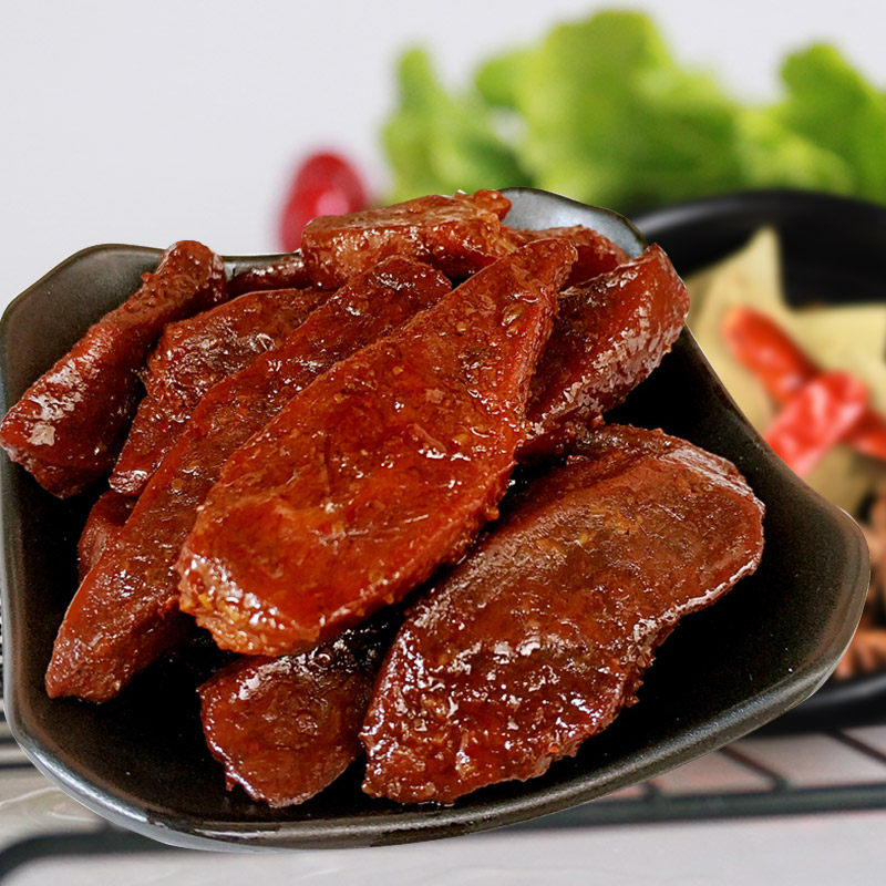 金厨娘手撕肉干15g*30包风干手撕鸭肉零食鸭肉脯小包装手撕肉熟食