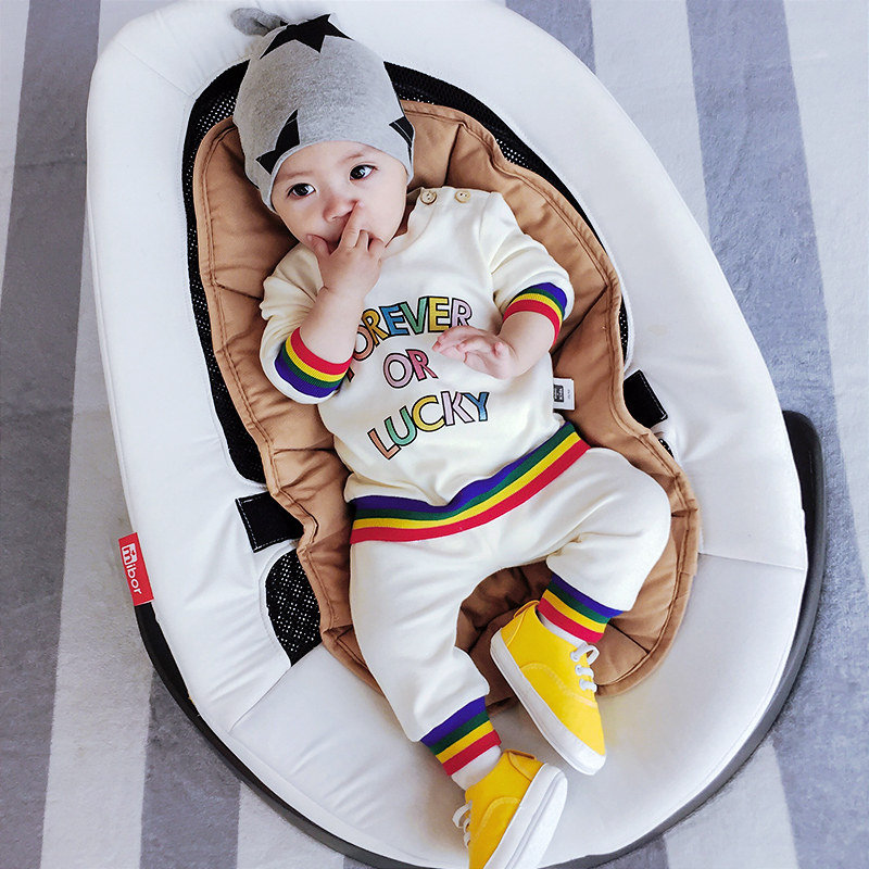 宝宝春装套装女0一1岁 婴儿衣服_宝宝春装套装春秋女0一1-3岁洋气婴儿