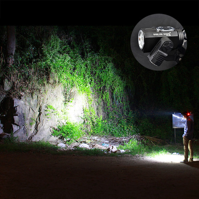 微笑鲨强光头灯户外充电远射大功率led防水钓鱼灯狩猎徒步头戴灯