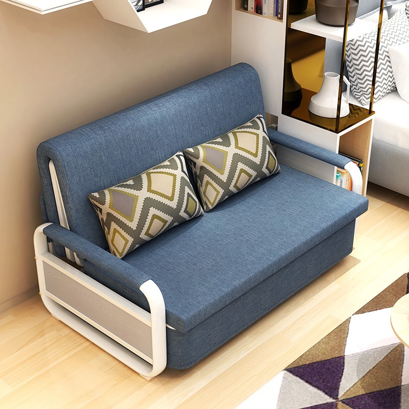宜家沙发床 单人_宜家沙发床可单人简约现代小户型客厅两用折叠1.