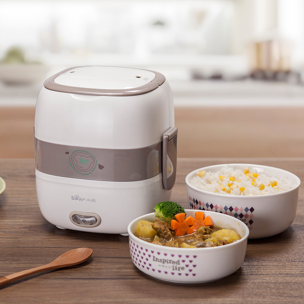 bear/小熊 dfh-s2516 小熊电饭盒保温插电加热饭盒热饭器 陶瓷胆