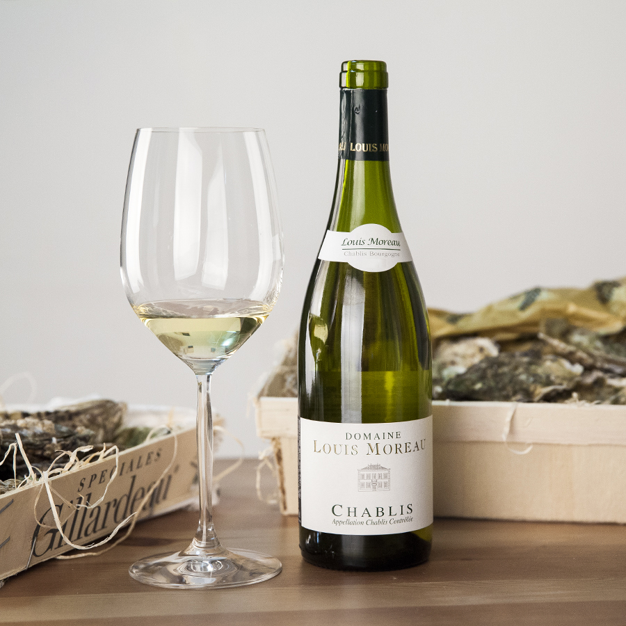 chablis法国勃艮第夏布利干白葡萄酒chardonnay