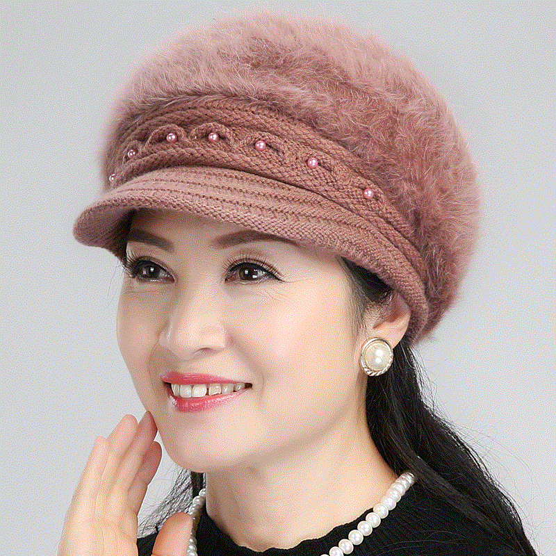 帽子女冬 中年 优雅大额优惠券