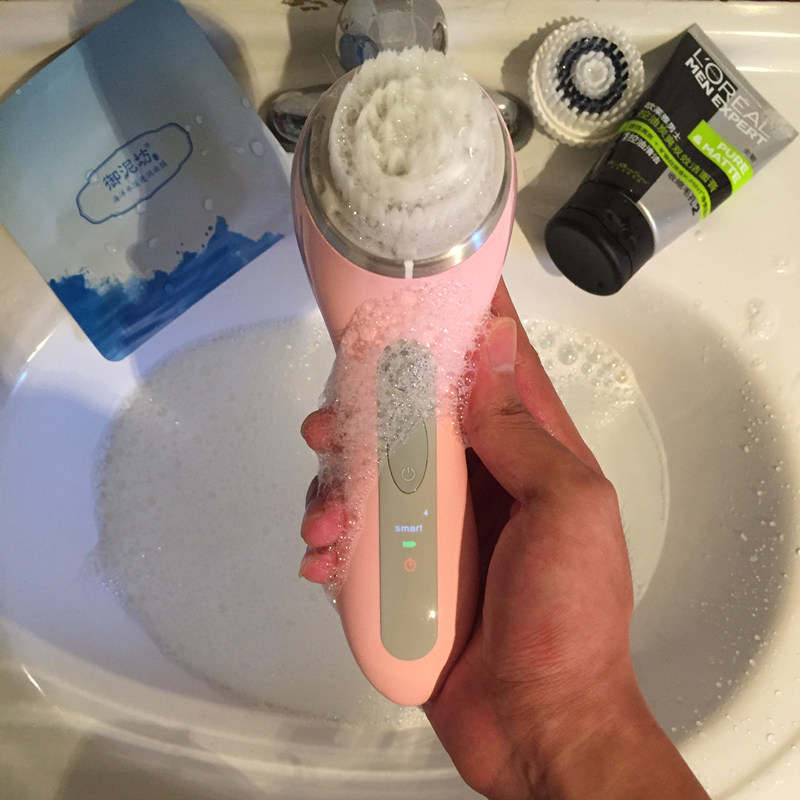 cfcf才妃洗脸神器电动洗脸刷洁面仪毛孔清洁器洗脸机充电式洗面仪