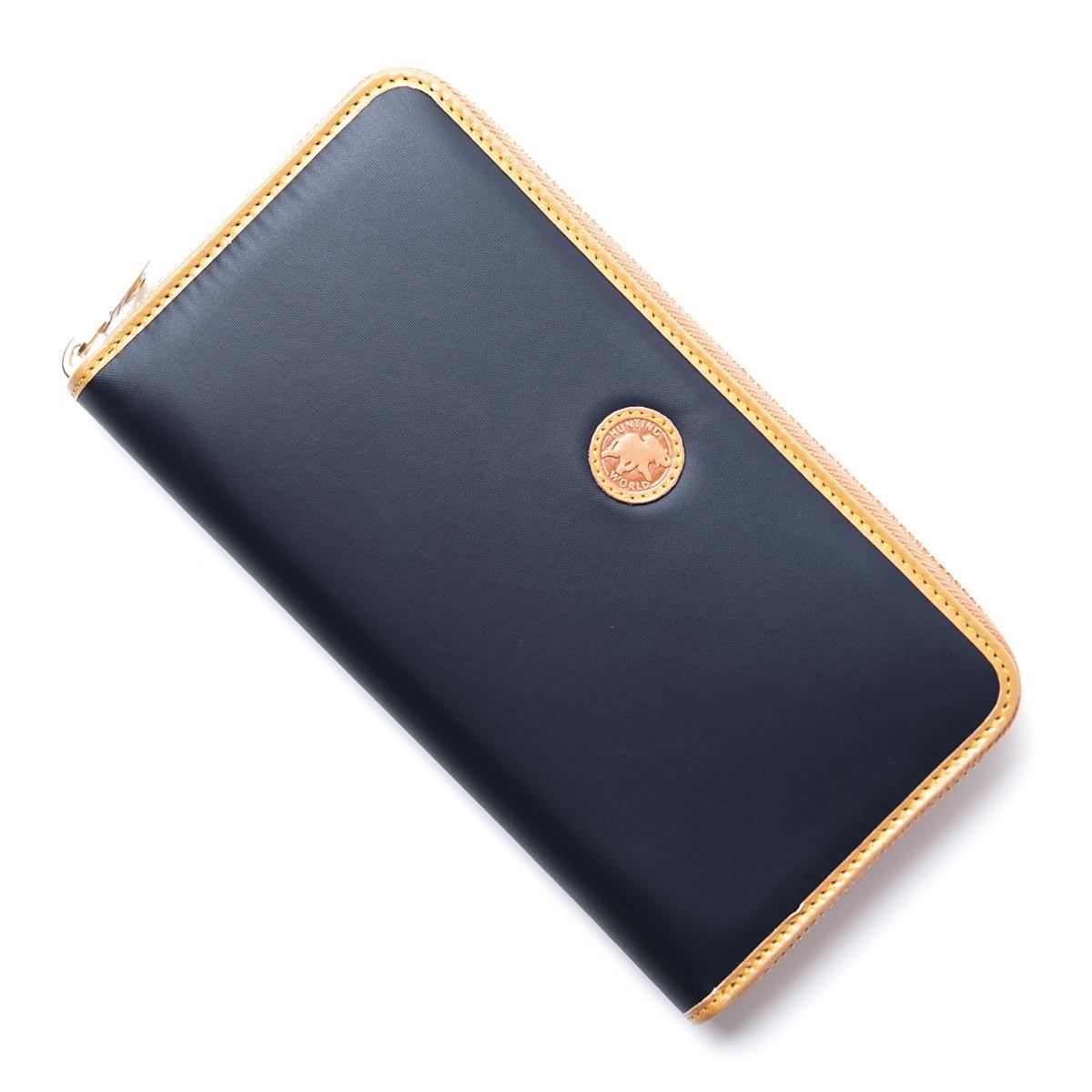 钱包 男士 长款 代购_日本代购 美国hunting world 2018春男尼龙牛皮