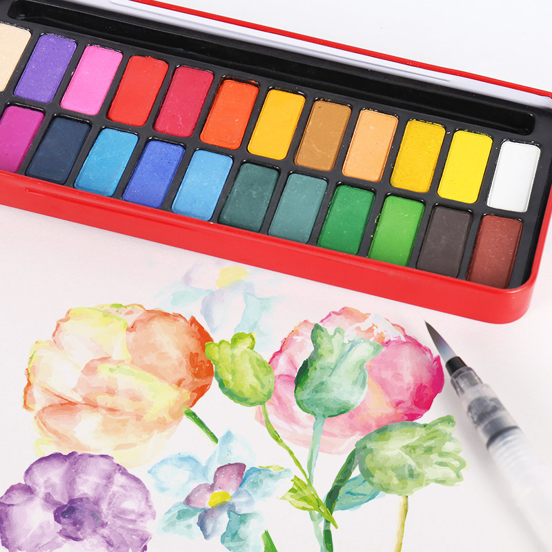 特价水彩颜料 套装