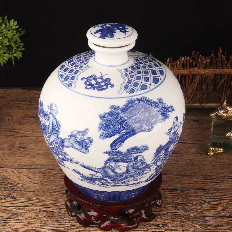 热销汾酒_山西汾酒集团53度白酒一坛香青花瓷汾酒1500ml大坛礼盒装