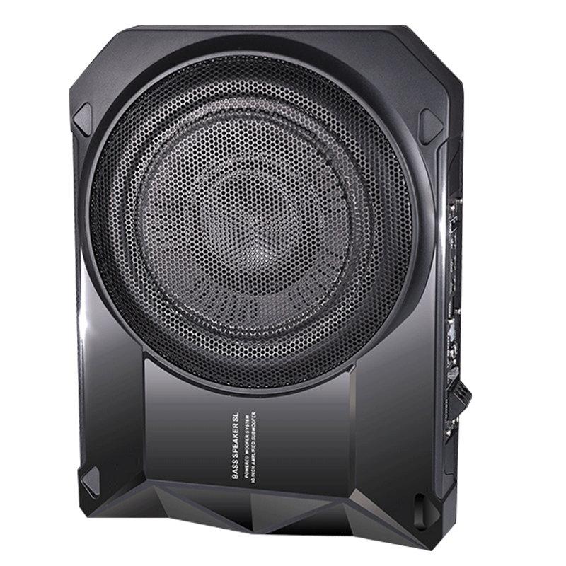 车载低音炮 汽车音响低音炮12v车载音响超薄重低音改装 汽车音箱