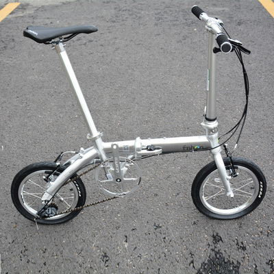 fnhon风行412成人折叠车自行车便携式1401代驾神器外三速折叠车