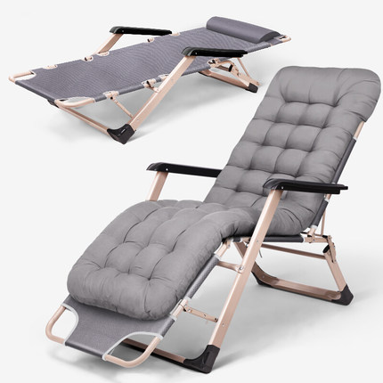 睡椅办公午休靠背午沙发单人家用休闲可靠椅脑椅子床折叠办公室_7折