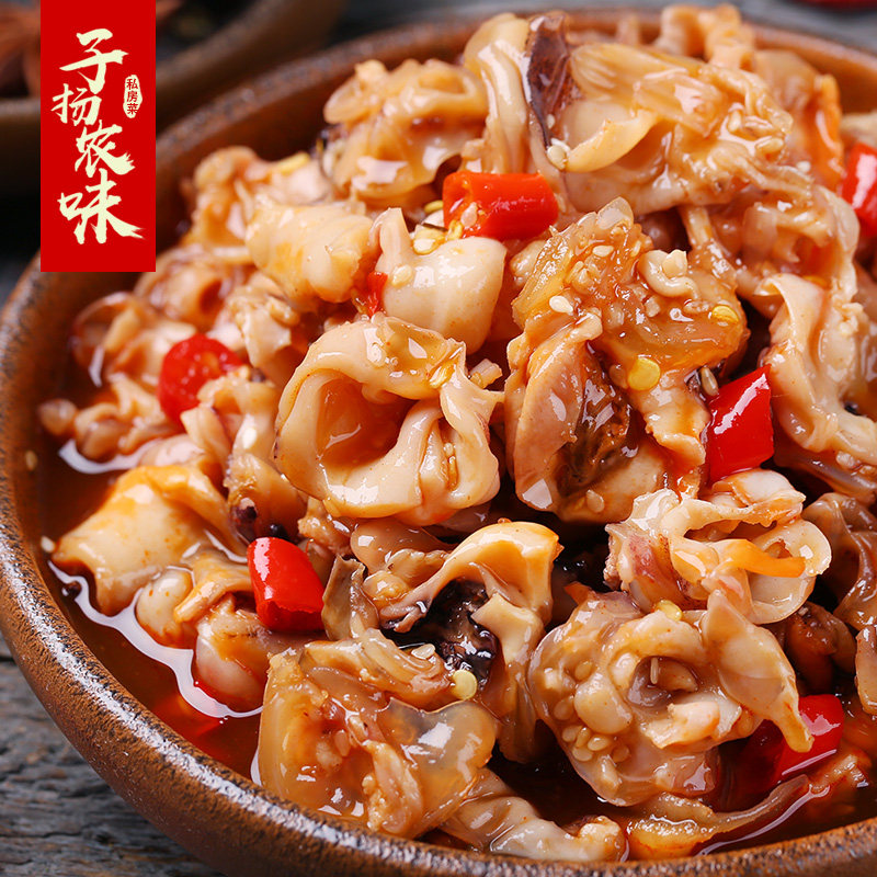 热销鱿鱼须批发_麻辣鱿鱼脖麻辣即食海鲜特产鱿鱼圈香辣辣零食鱿鱼须