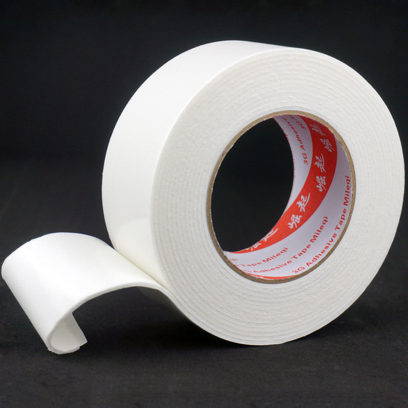 双面胶强力固定加厚 广告kt板墙面泡沫胶泡棉胶粘墙海绵双面胶带