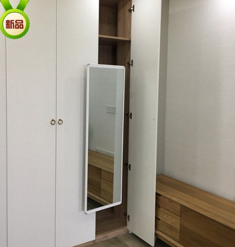 穿衣镜镜子试衣镜拼接镜旋转新品黏贴现货简易立式拍照儿童专用穿