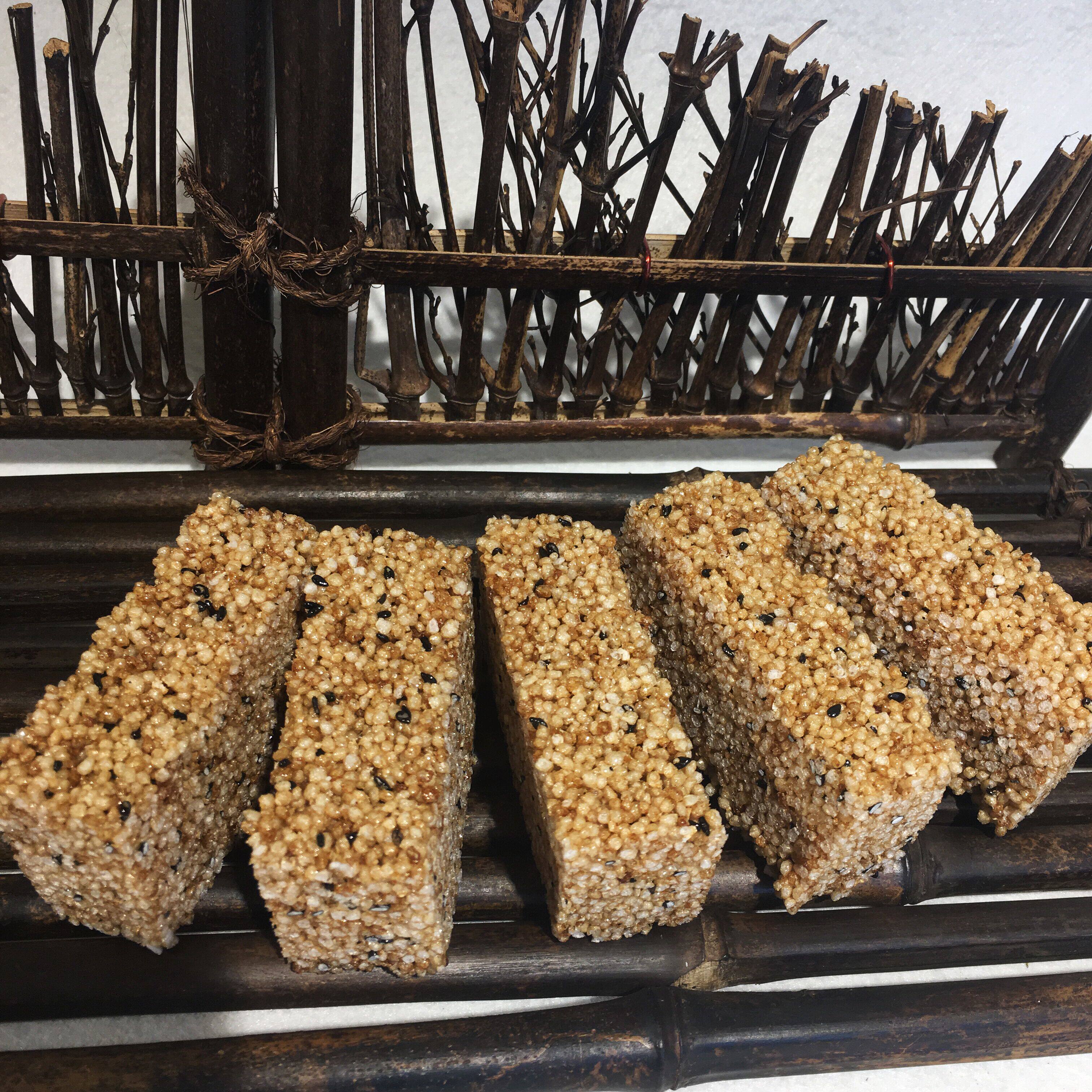 大丰红糖冻米糖手工大米花糖330克*2袋米花糕厂家直销招代理