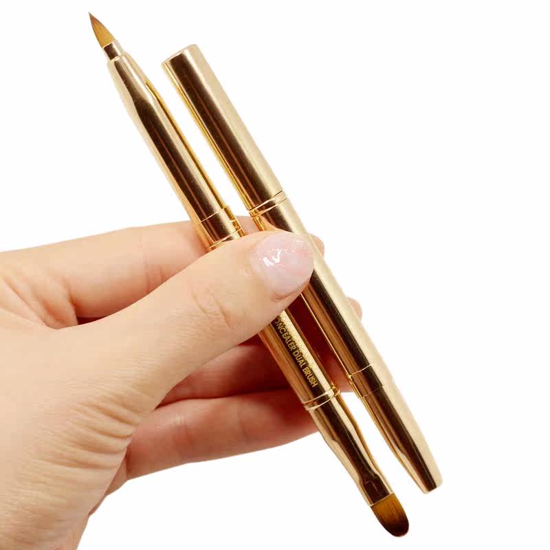 一折口红刷唇刷带盖包邮