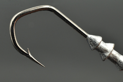 美能毒锋血槽加强铅头钩加州鲈海鲈盲曹红油鳜鱼赌塘腐败塘专用钩