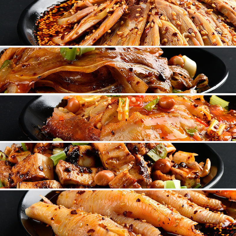 【棒棒鸡】经典5大拌菜套装凉拌熟食新年礼盒礼品 过年送礼 包邮