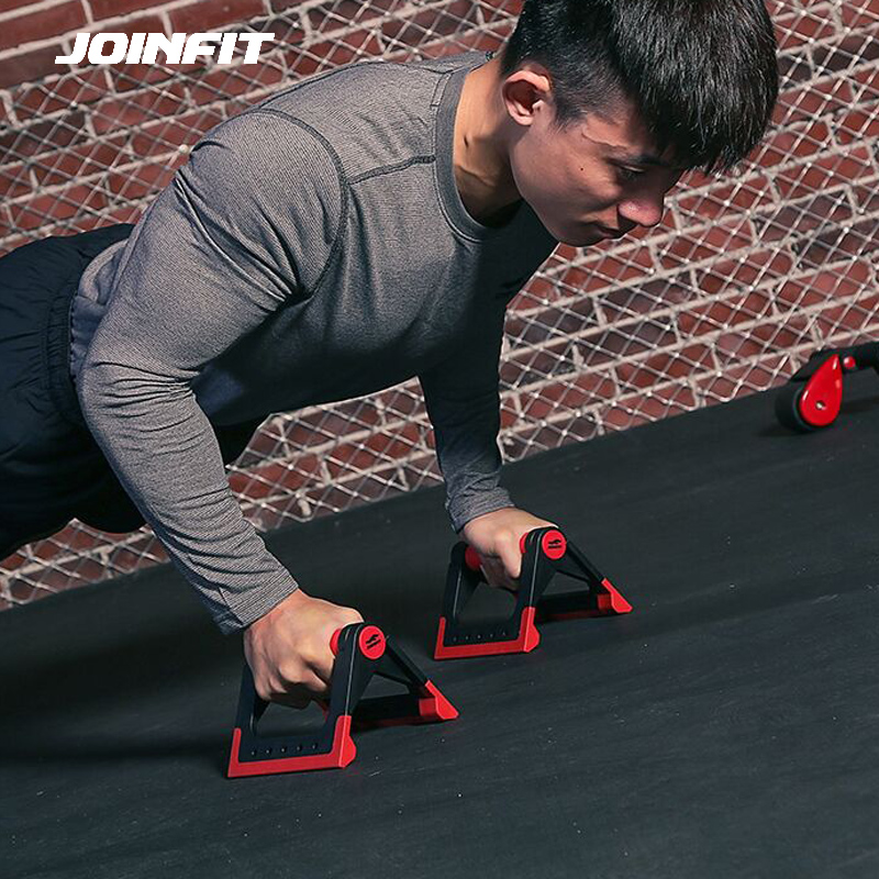 热销健腹肌器材 练臂肌_joinfit 三角俯卧撑架 男士家用腹肌力量训练