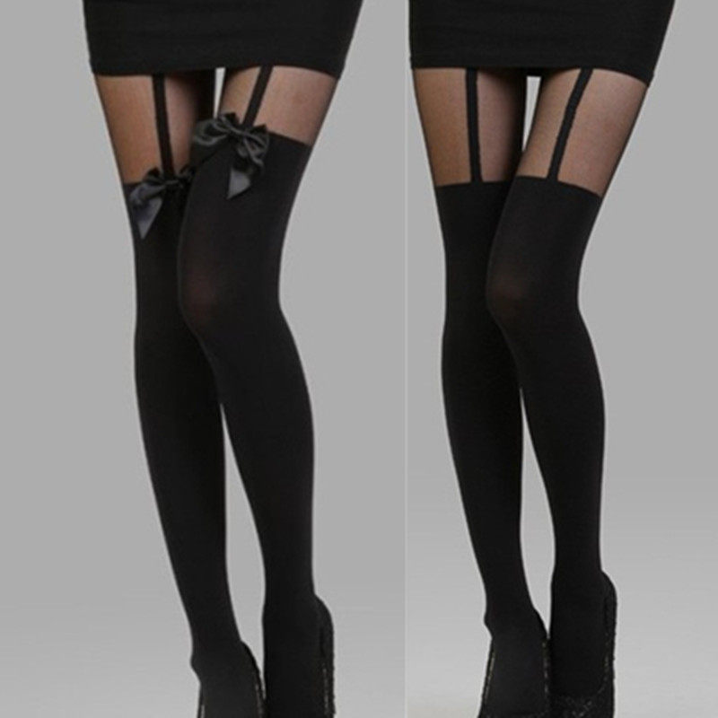 特价假过膝袜女