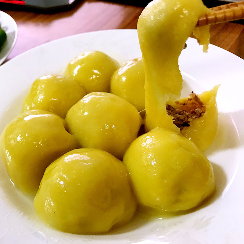 亚沟粘豆包 笨磨坊东北特产小吃手工粘玉米黏豆包年糕正宗 625g