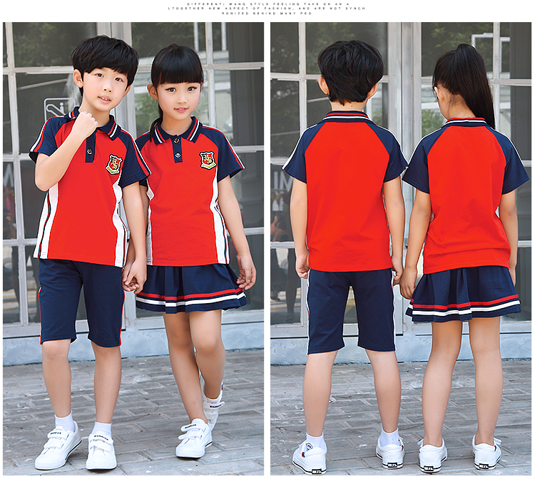 幼儿园园服教师2018新款幼师服套装春季中小学生老师班服校服夏季