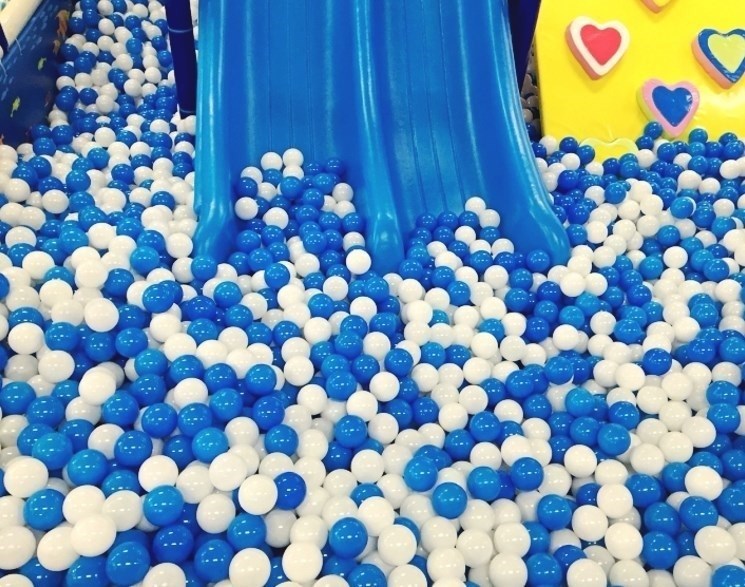 儿童宝宝海洋球 波波球 彩色球池 无毒 家用 室内 100只装