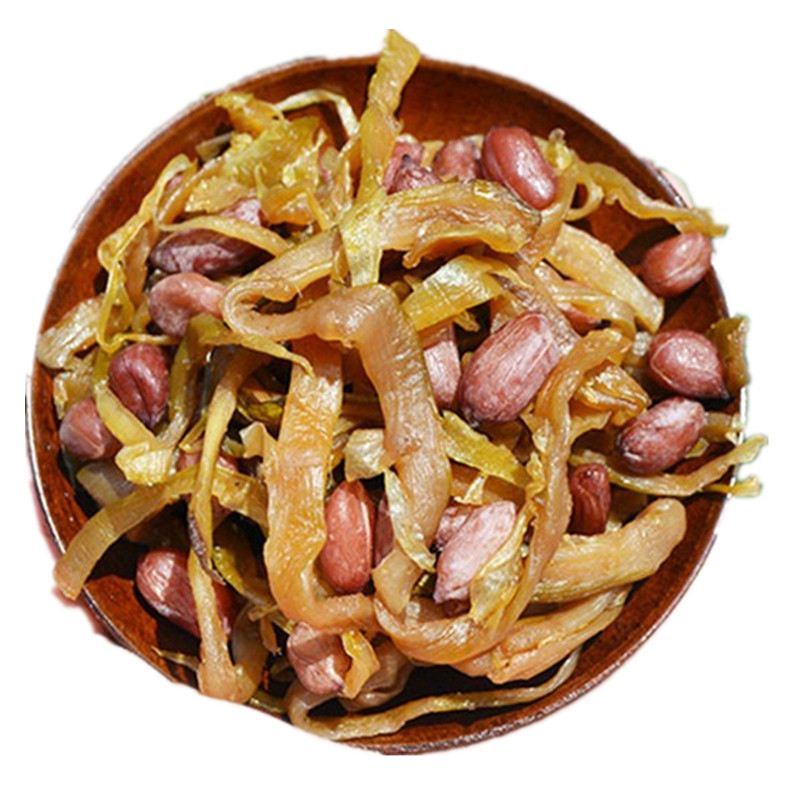 2017新货 正宗临安特产多味笋干 花生笋丝 青豆笋丝 即食零食200g