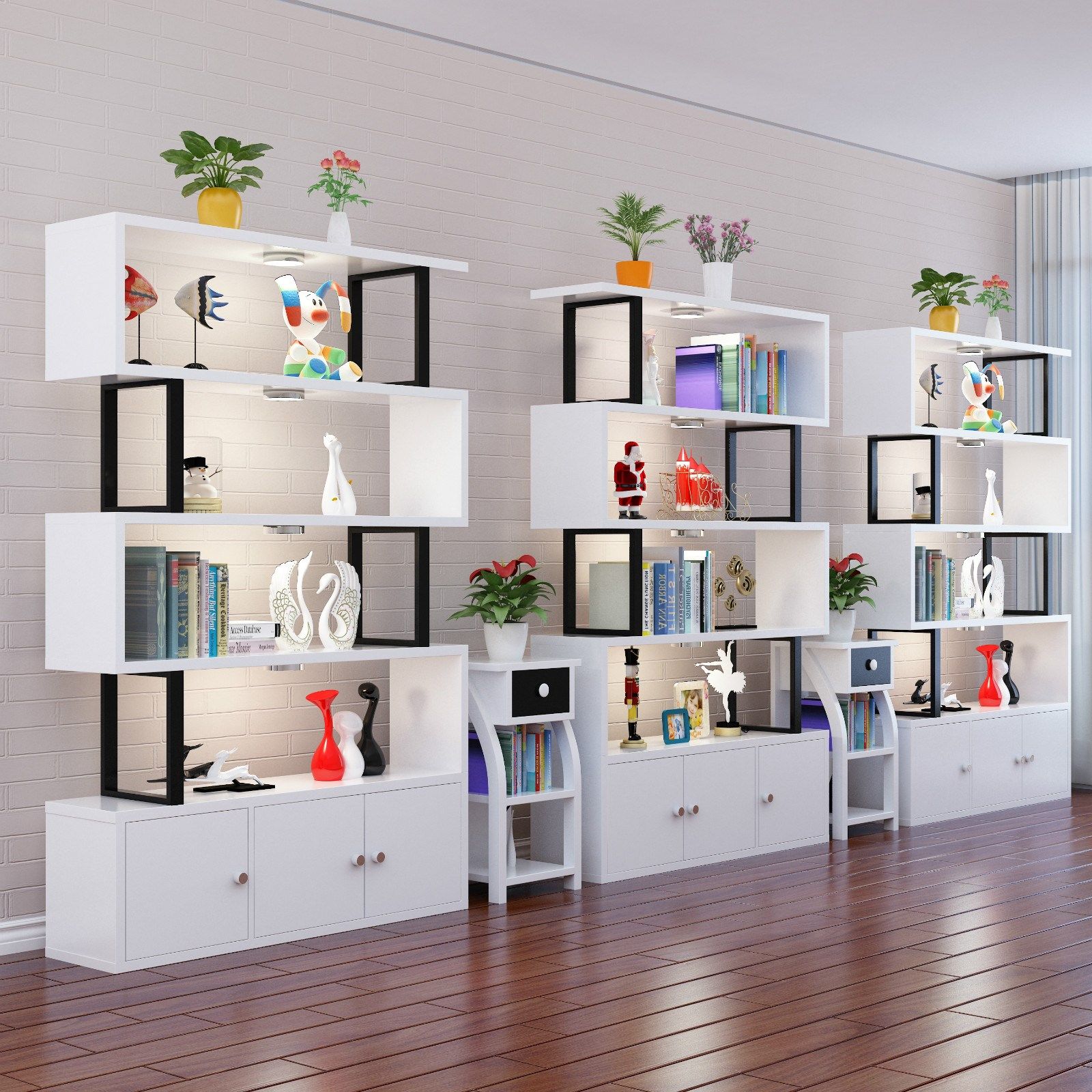 配件台式型样品公司展厅办公室奶粉卧室展柜储物架墙面家用展示柜