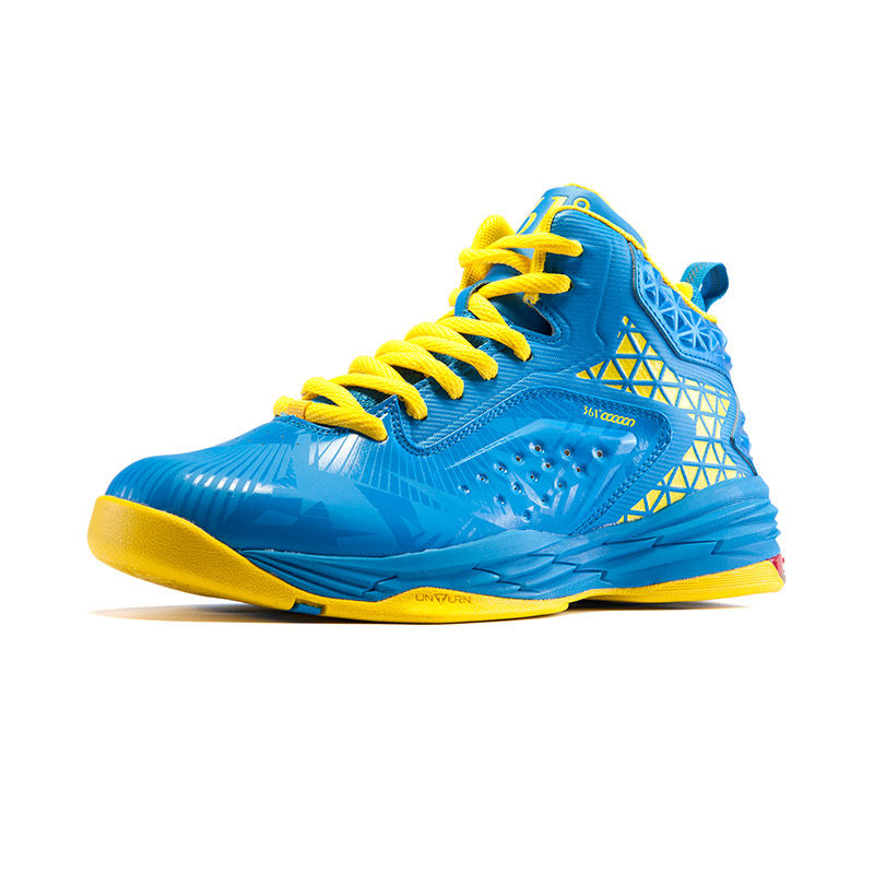 361度男鞋春季运动防侧翻高帮篮球鞋361夏季减震耐磨篮球靴【s】