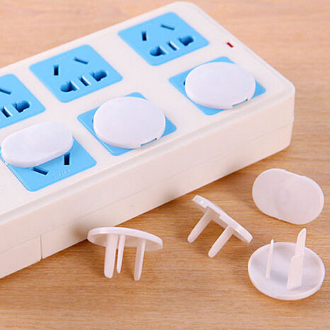 50只儿童防触电插座保护盖宝宝防电源保护套婴儿插孔插头保护盖