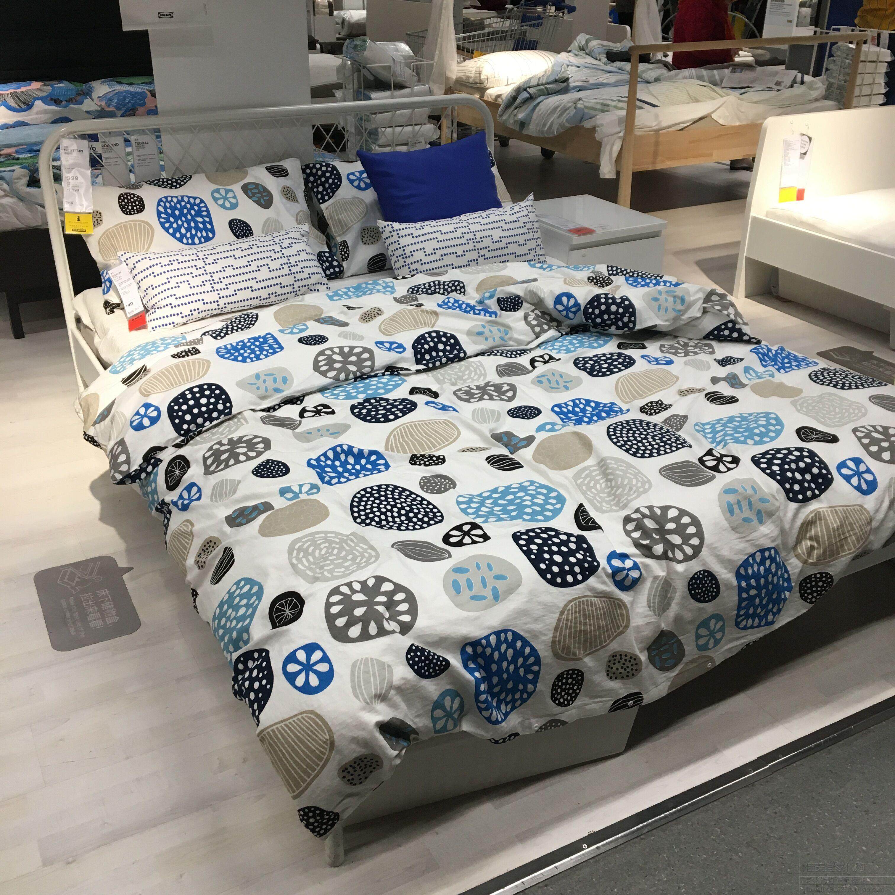 铁艺床 公主床 单人_宜家单人铁艺床奈斯顿公主床白色简约婚床白色1.