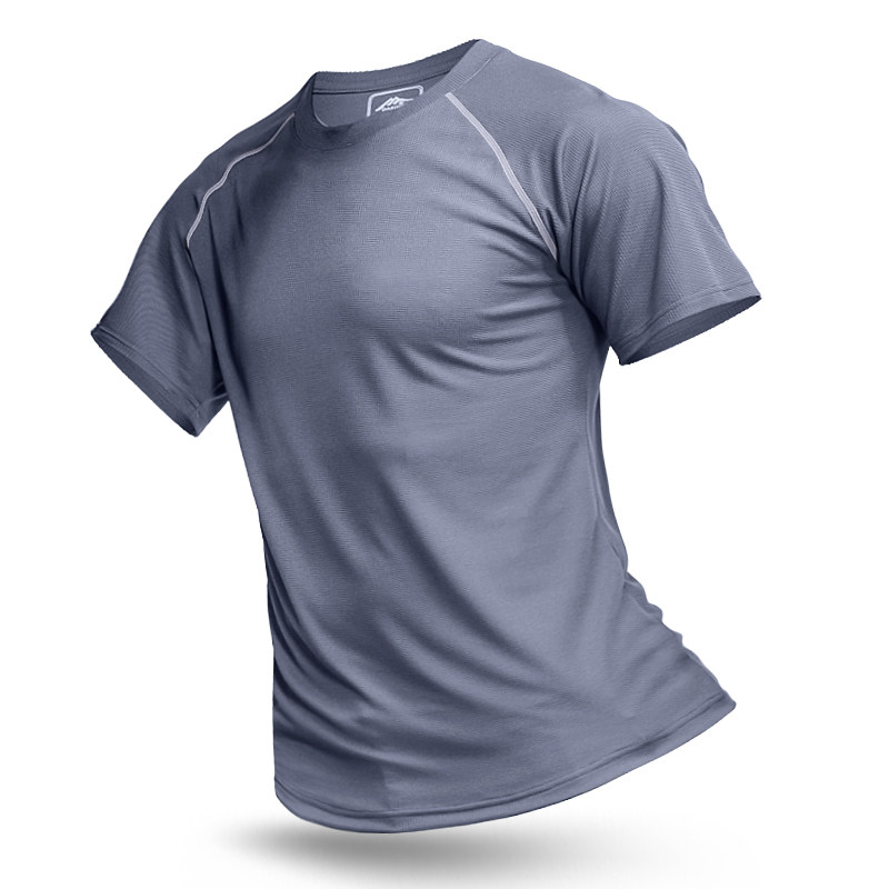 素户户外速干t恤 男短袖女夏季薄款宽松透气健身跑步衣服大码优惠券