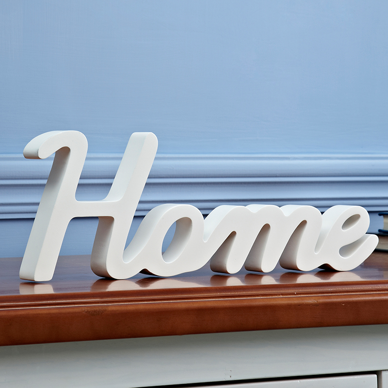 home字母摆件家居饰品装饰摆件儿童品牌欧式