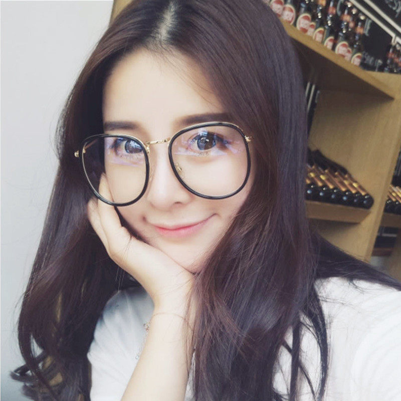 磨砂黑框蓝腿加宽方框胖脸近视板材眼镜框r90眼镜框男款丹阳眼镜