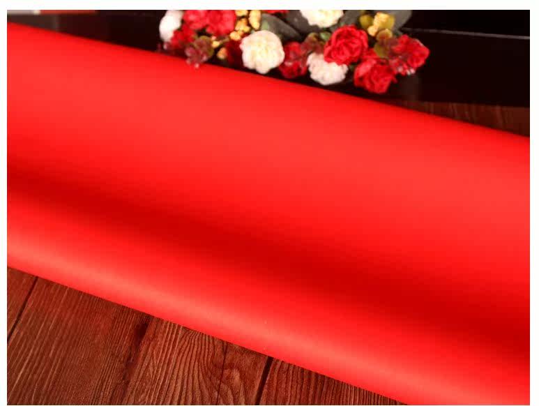 结婚红纸朱红纸庆典对联春联纸传统剪纸盖井盖婚庆大红纸