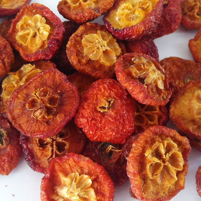 【百山味 海棠果干500克/袋】今年新海红果干沙果酸甜 第二份半价