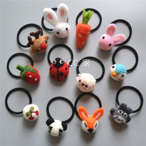 儿童发饰兔耳朵教程图