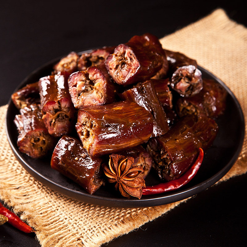 湖南特产卤味办公室休闲零食小吃香辣熟食常德酱板鸭脖子158g优惠券