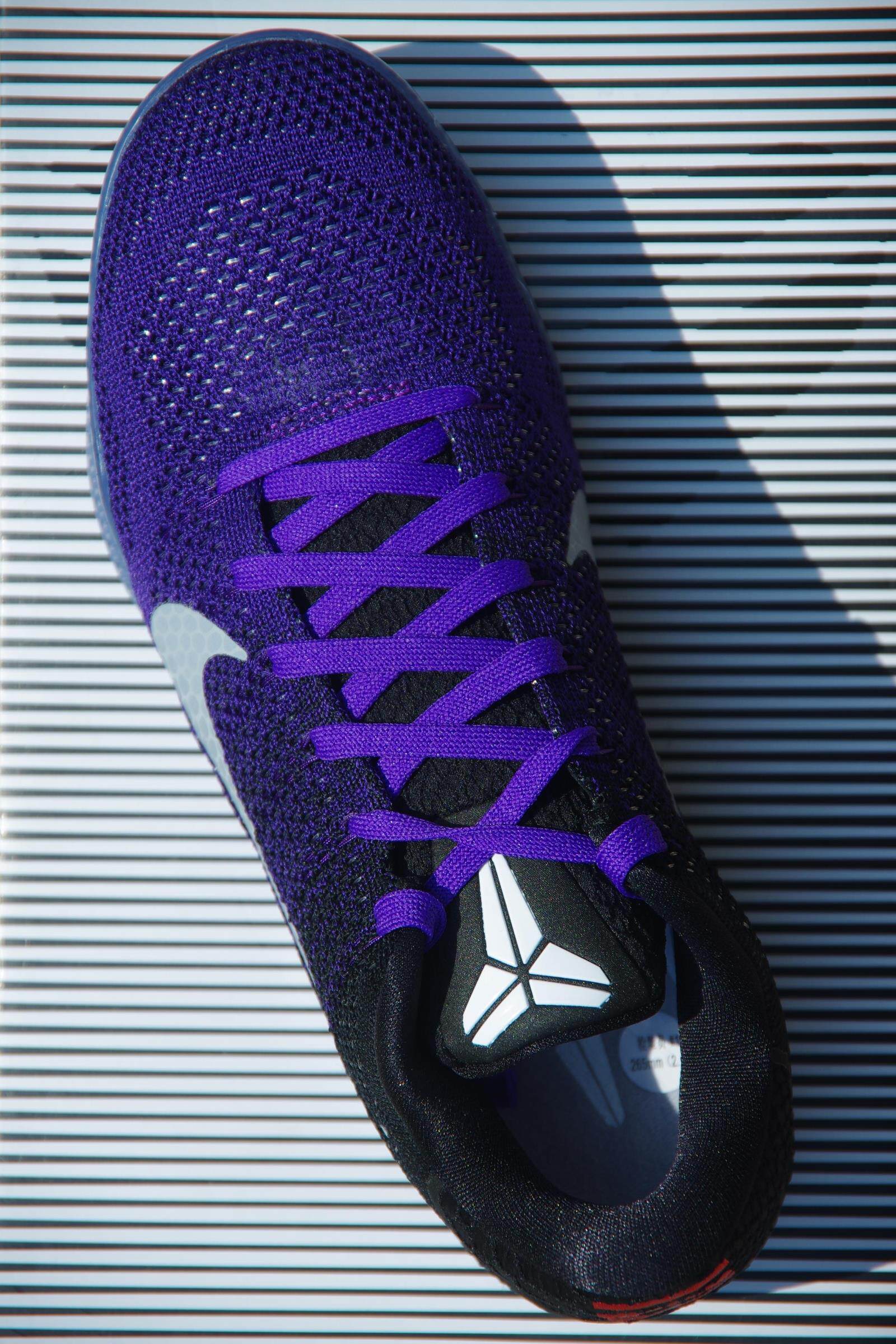 【8woody】kobe11 elite科比zk11渐变紫黑紫篮球鞋822675-510