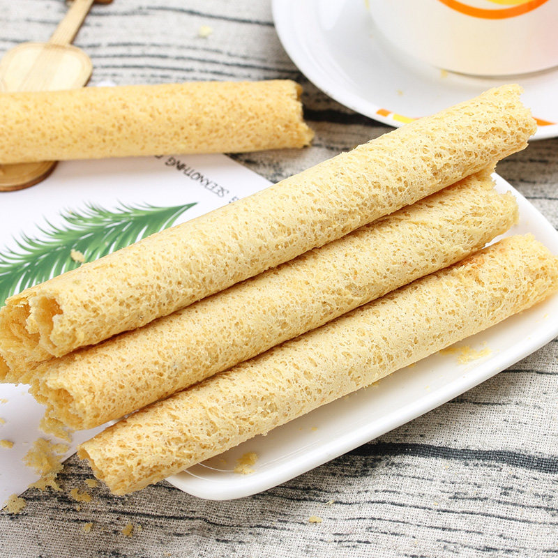 热销鸡蛋卷饼_老式手工蛋卷80后怀旧食品零食早餐饼干台湾盒装鸡蛋卷