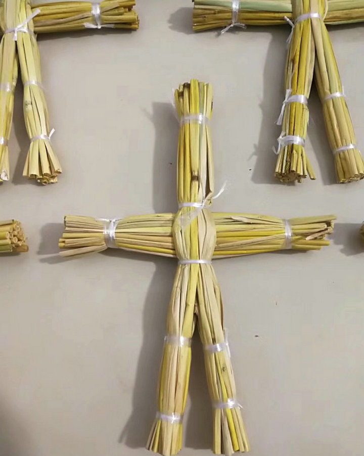 道教草人 和合草人送替身草人童子 稻草人法术修真茅山术道教用品